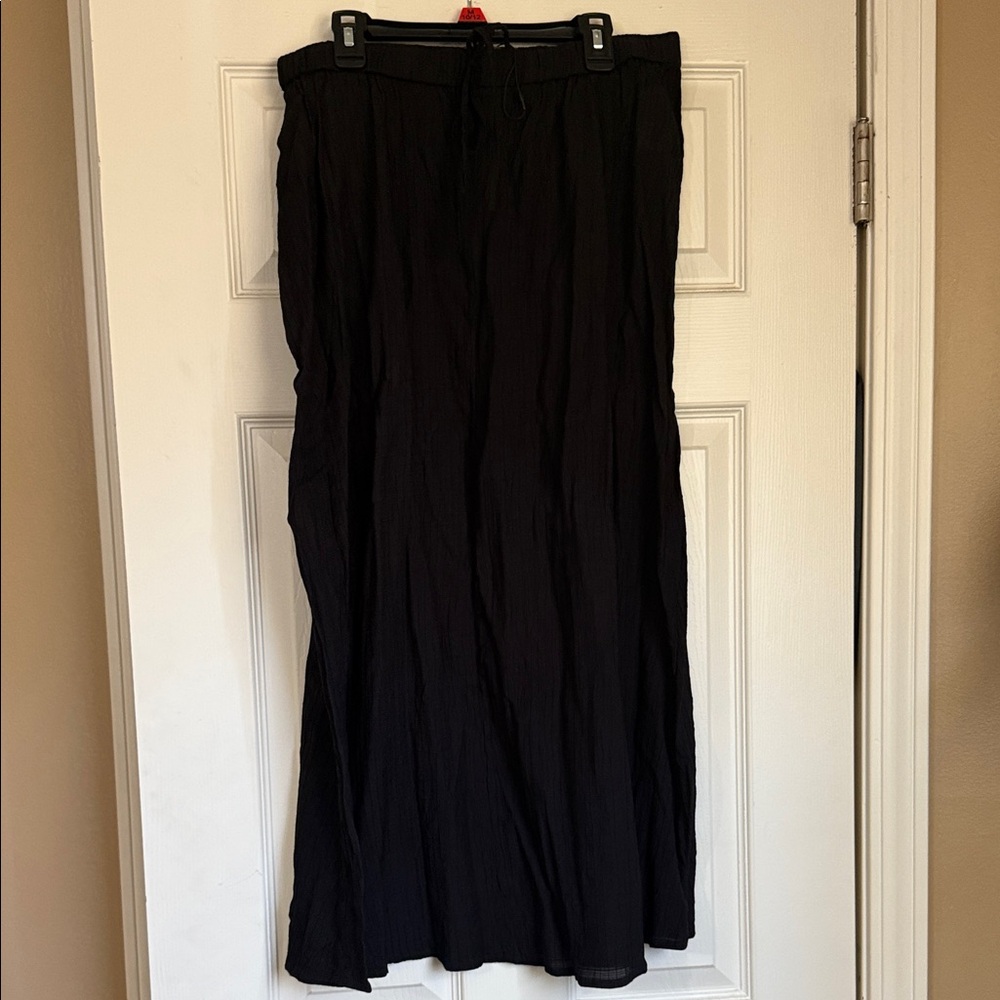 Primark Black Textured Skirt